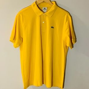 Vintage 2000s Lacoste Yellow Polo